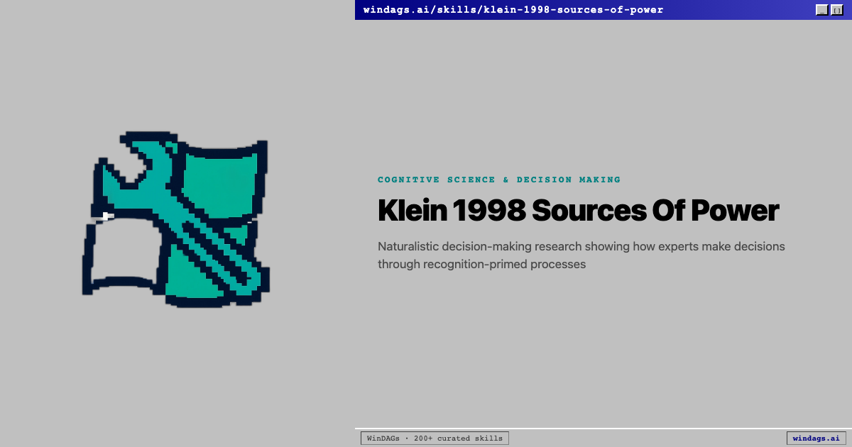 klein-1998-sources-of-power preview